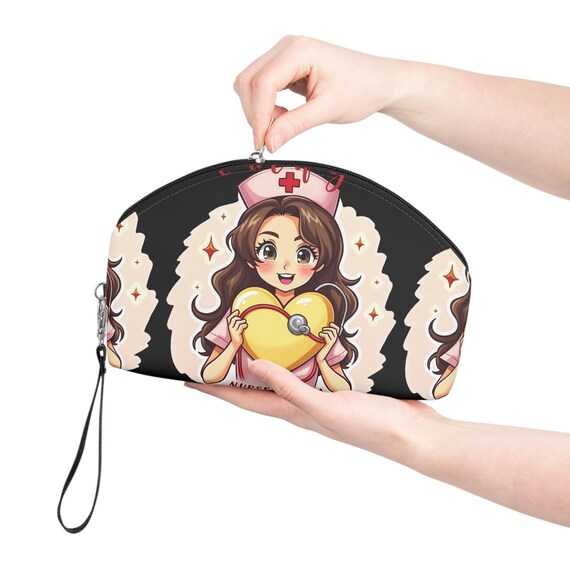 Krankenschwester-Make-up-Tasche – Wasserdichte Kosmetiktasche 23x18 Cm, Perfektes Geschenk Für Pflegekräfte