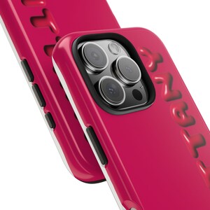 Prénom personnalisé Coque pour iPhone personnalisée Coque en silicone pour iPhone Coque pour iPhone brillante Cadeau personnalisé, cadeau coque pour iPhone monogramme pour lui elle image 4
