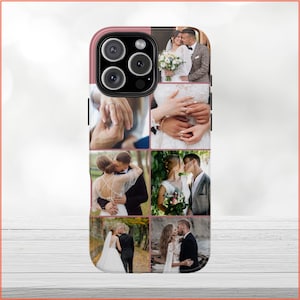 Personalized Custom Picture Collage phone case, Photo collage iPhone 16, 15,14,13, Galaxy S24 Ultra,S23, S22+, Custom Family Photo Case