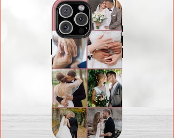 Custom Photo Collage Phone Case: Personalized Wedding Memory Gift
