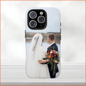 Personalized Photo iPhone Tough Case: Custom MagSafe Phone Case