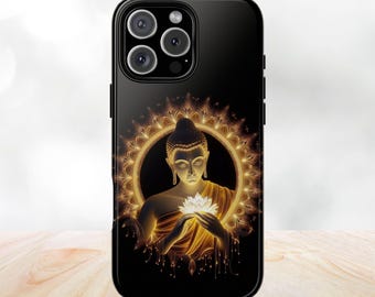 Buddha Phone Case: Tough Cover, Spiritual Zen Design