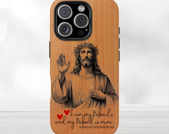 Handyhülle mit Bibel Vers: Stärke & Glaube - iPhone, Samsung, Google Pixel