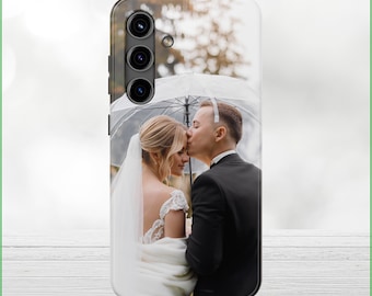 Coque de téléphone personnalisée avec photo : collage d'images personnalisé, finition brillante