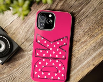 Coque de téléphone initiale personnalisée : iPhone, Galaxy, Google Pixel - Résistante aux chocs