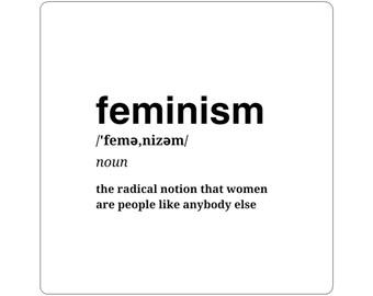 Feminism Definition Sticker