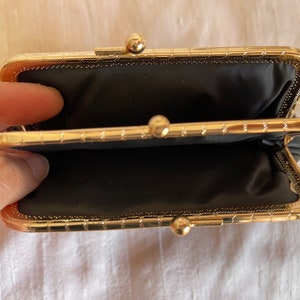 Leder schwarz Geldbörse 2 Druckknöpfen + 2 Taschen mit Reißverschluss Wechselgeldbeutel Leder Geldbörse Leder Münzbeutel Leder Münzhalter