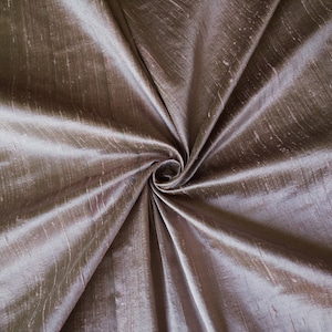 Taupe Pink Green 100% dupioni silk fabric yardage By the Yard 45&quot; wide SAME DAY SHIPPING