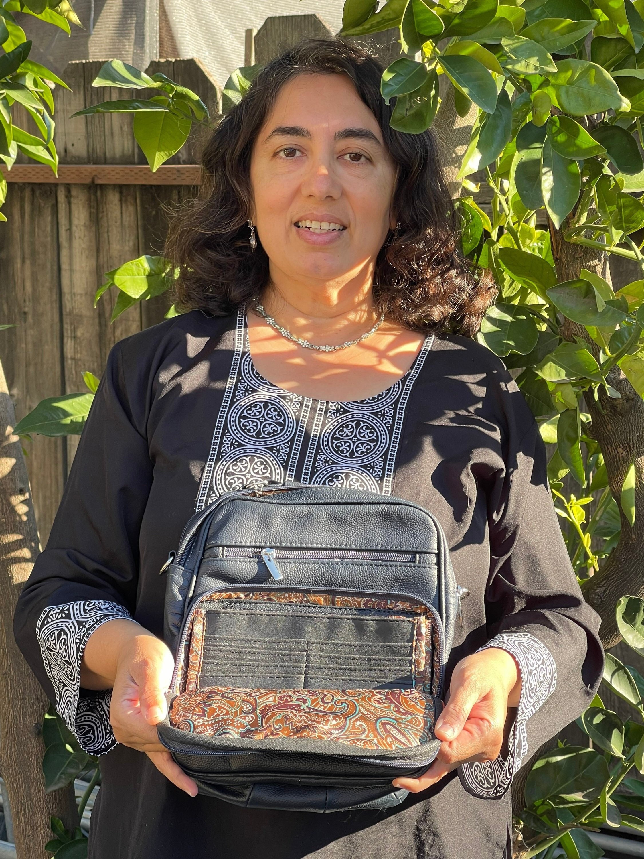 Square purse crossbody sale