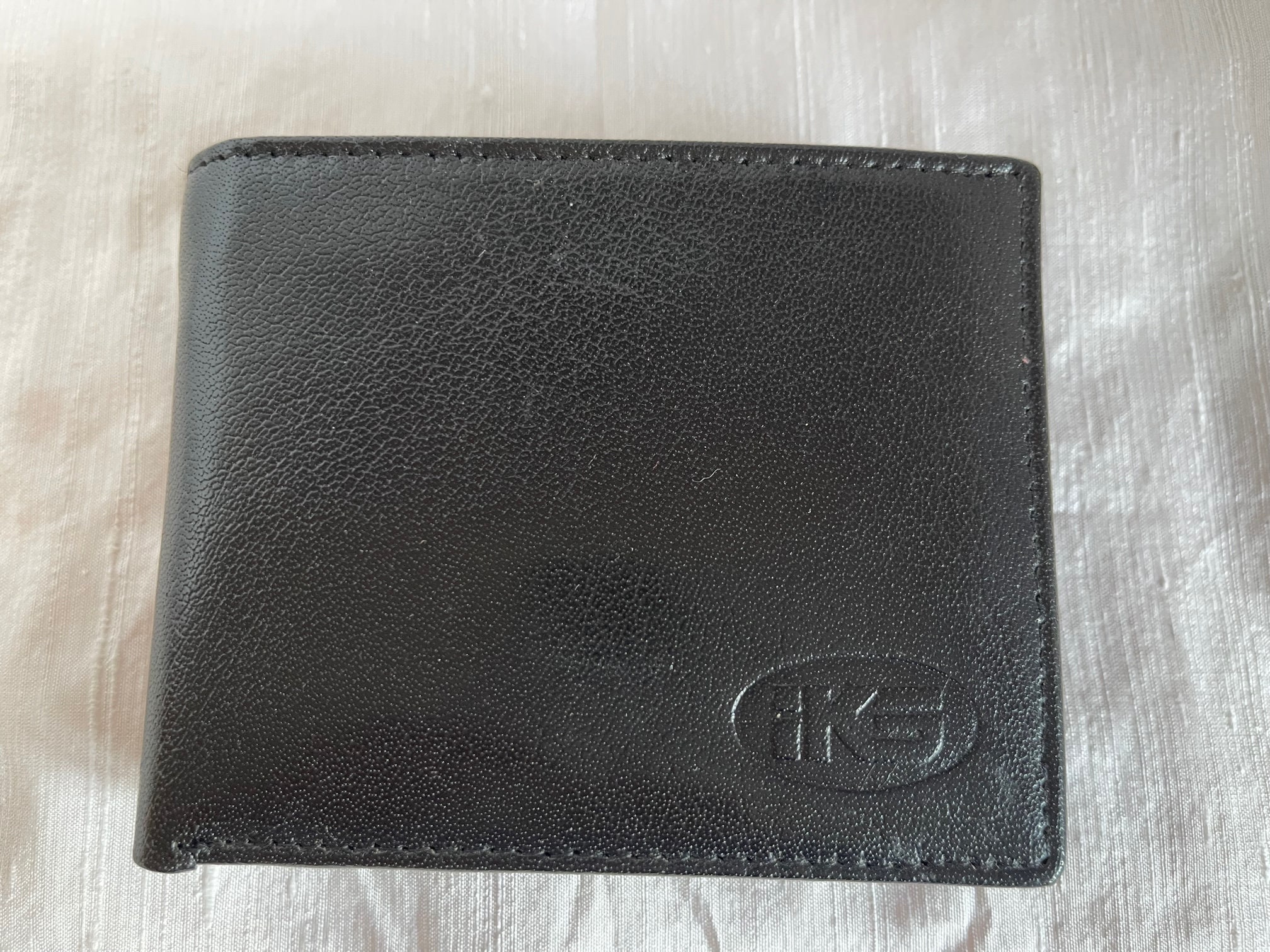 Bifold black wallet, Handmade Italian leather wallet, Highest quality