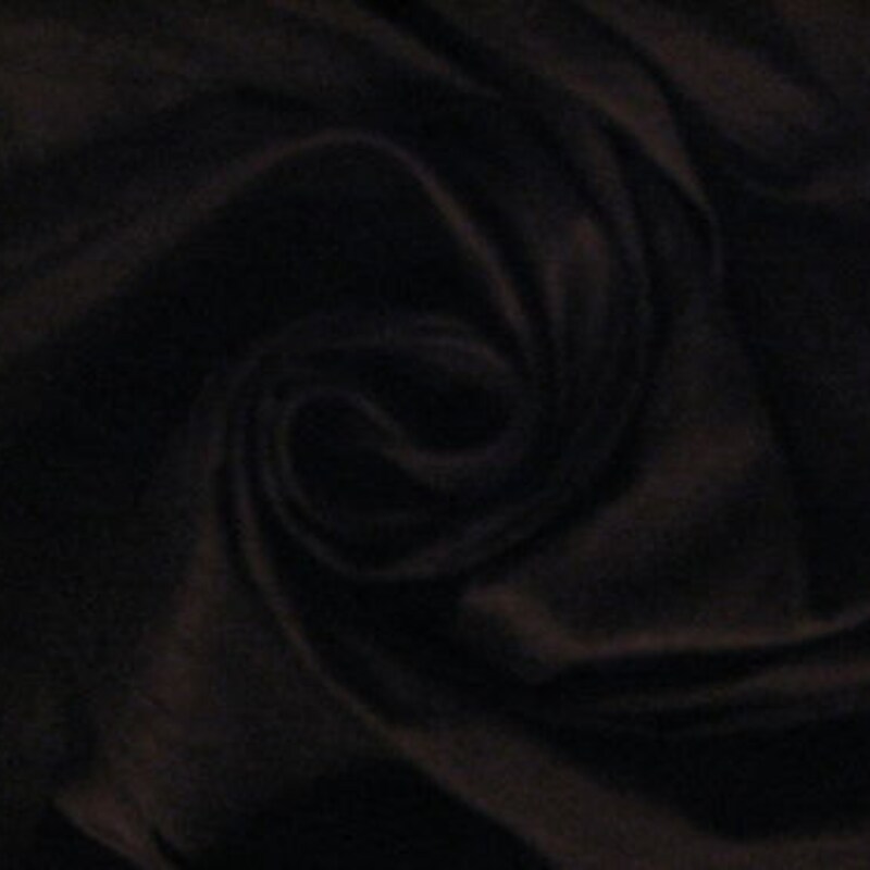 Black Cotton Silk Fabric main image 1