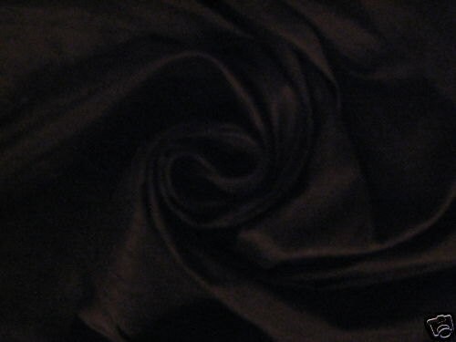 Midnight Black 100% dupioni silk fabric yardage By the Yard * Now 55 ...