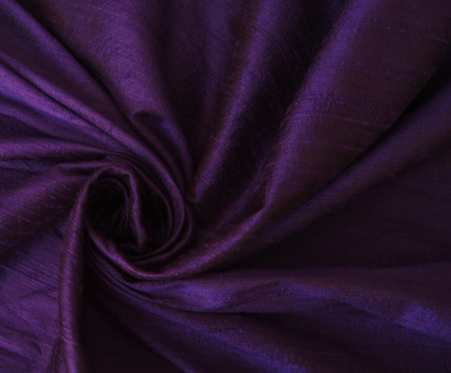 45 Sold By The Yard Dark Eggplant Purple 100% Silk Charmeuse Apparel Home Decor Fabric