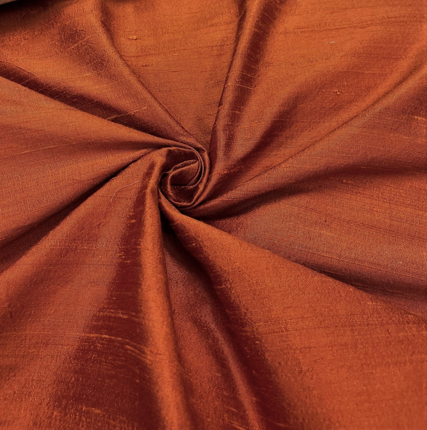 Copper Wine 100% Shantung silk fabric yardage By the Yard *Now 55 wide*  FREE USA SHIPPING at 35