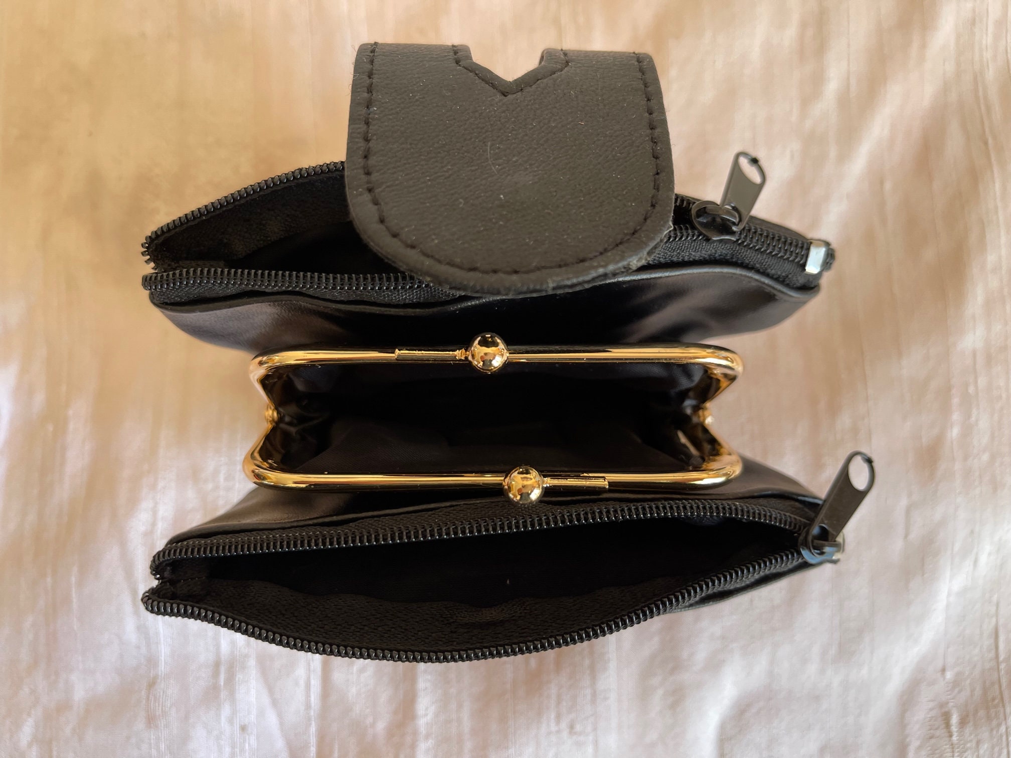 Leather Wallet Leather Coin Purse Leather Change Purse 