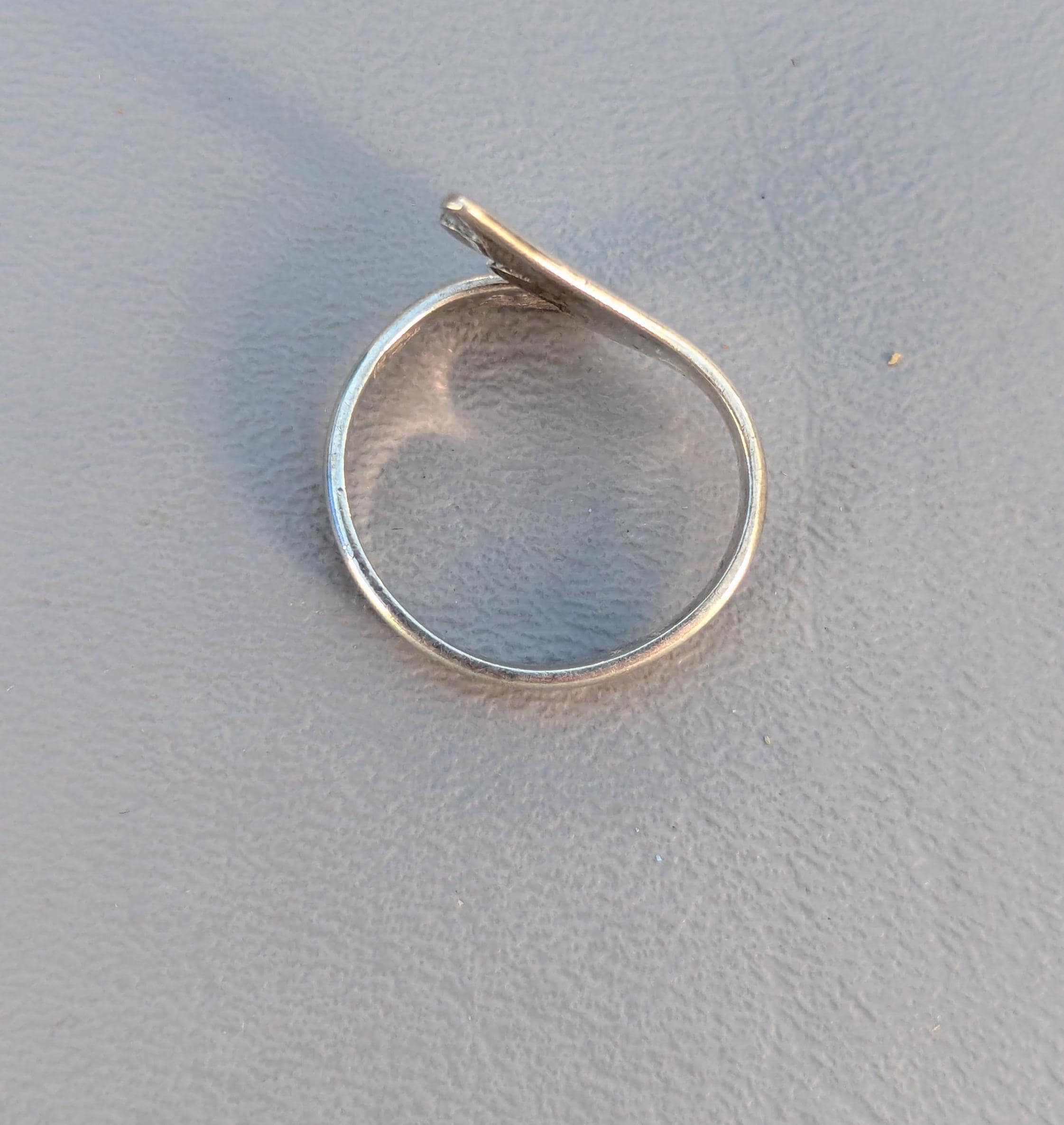 ヴィンテージ タスコ メキシコ スターリングシルバー バイパスリング