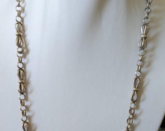母の日ギフト シルバー925 タスコ製メキシカンシルバー 槌目ドロップペンダント メキシコのタスコ産925スターリングシルバー製ラウンドディスク