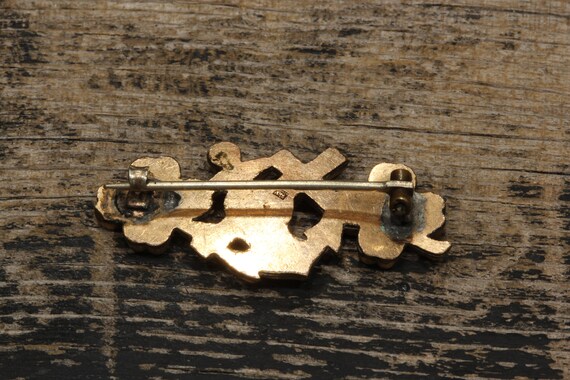 Victorian Faith, Hope & Charity Brooch Pin, Antiq… - image 5