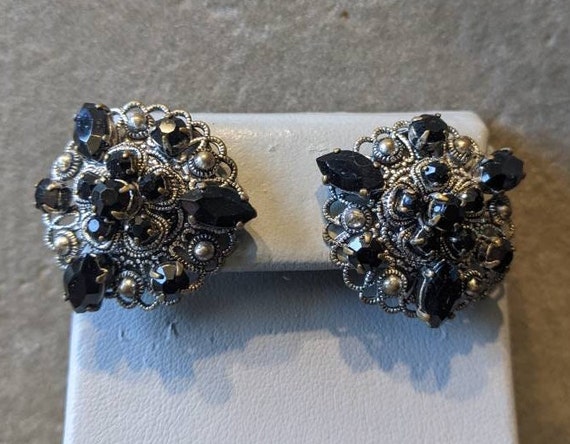 Black costume earrings deals