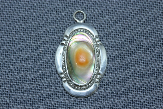 Blister Pearl Set Demi Vintage Pin Earrings Sterling Silver
