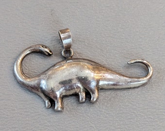 Sterling Silver Dinosaur Pendant-925 Fine Jewelry-Gifts for Women