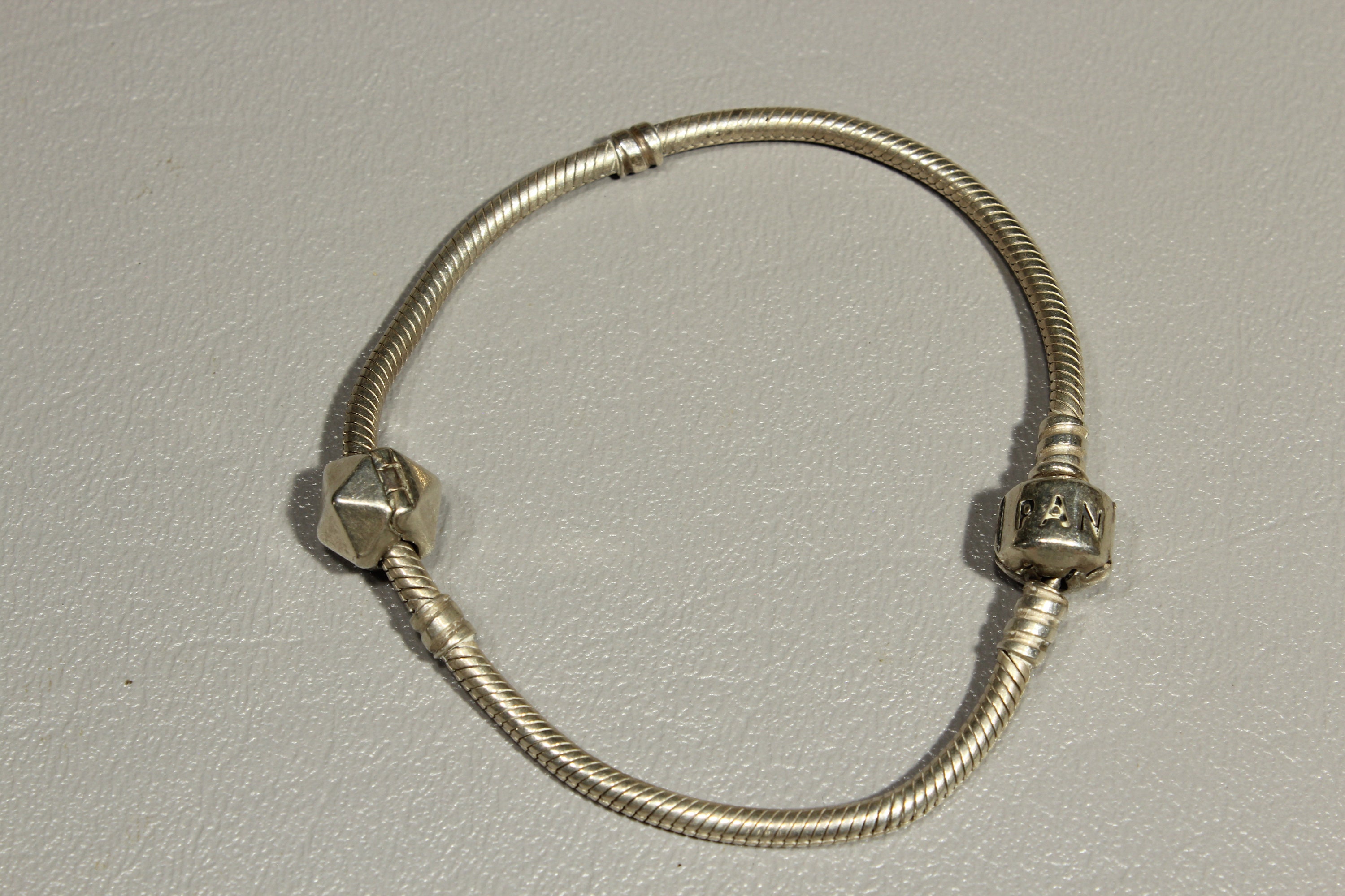 Pandora anklet silver discount