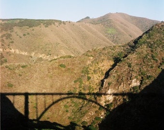 Crossing Shadows- Fine Art Photography- Big Sur California