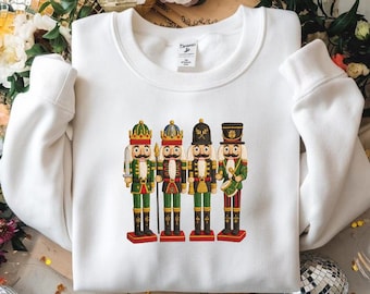 The Nutcracker Machine Embroidery Design - Christmas Embroidery Files,  EMB File Included, Instant Download, 5 Size