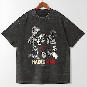 Hadestown 2025 Tour T-Shirt Retro 90s Hip Hop Oversized Tee Desing Music Fan Men and Women Shirts