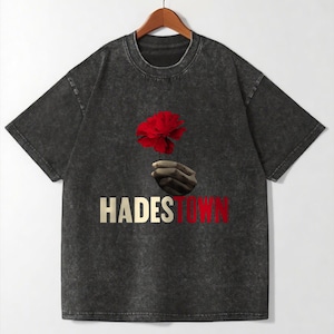Hadestown 2025 Tour T-Shirt 90s Retro Oversized Tee Desing Music Fan Men and Women Shirts