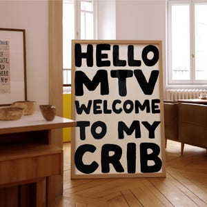 発送済み ウォールアートプリント トレンディ MTV クリブ (フレームなし) レトロポスター トレンディなウォールプリント 白黒プリントとポスター バーカート