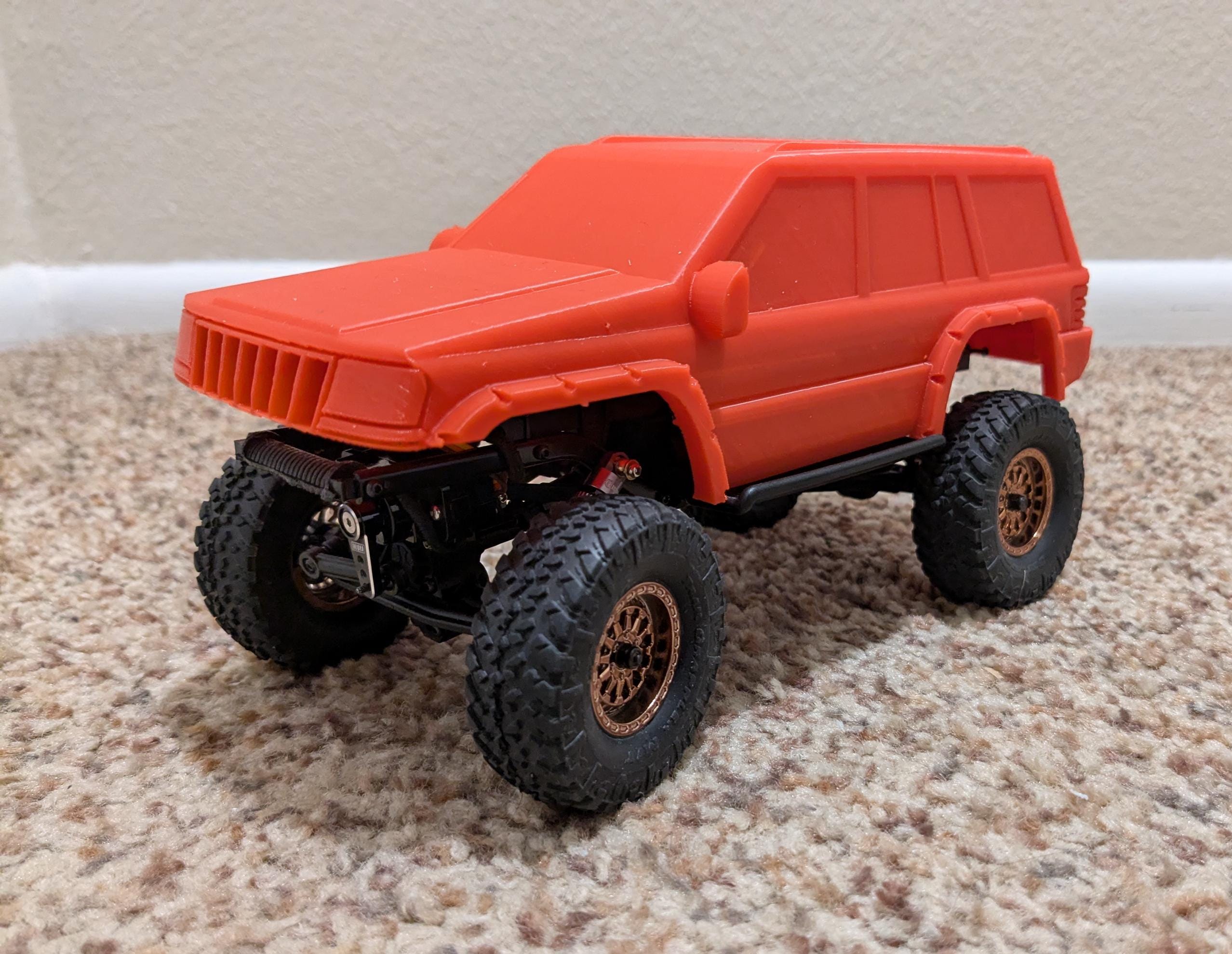 Axial Scx10 Ii Jeep Grand Cherokee Rc Car Axial Scx24 Cherokee