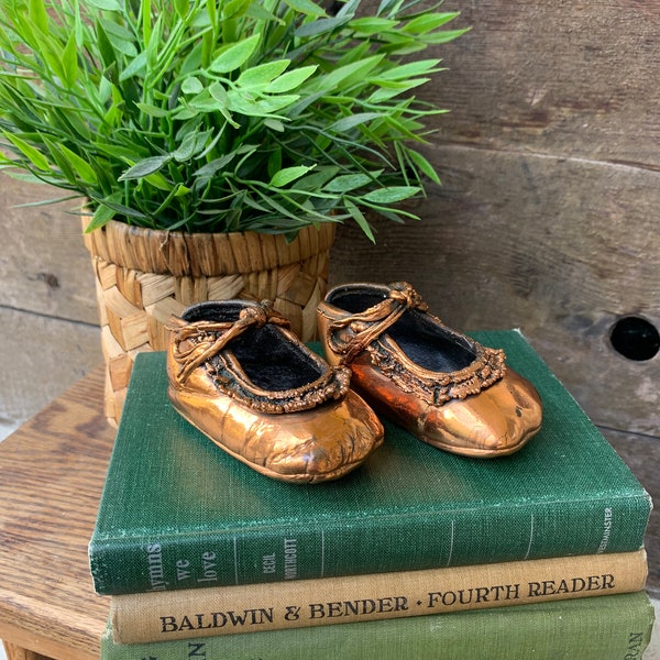 Copper Dipped Shoes Etsy