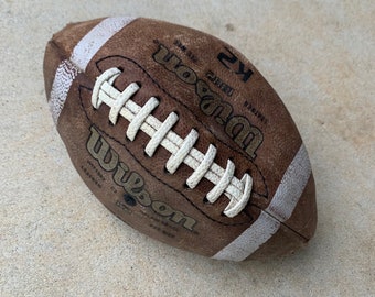 Vintage leather Wilson K2 Pee Wee football