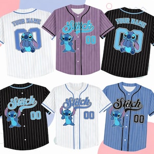 Lilo and stitch baseball jersey - Etsy 日本