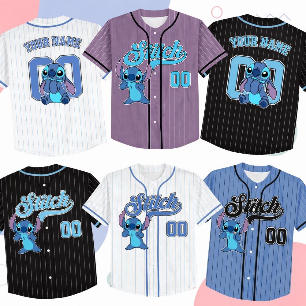 Lilo and stitch baseball jersey - Etsy 日本