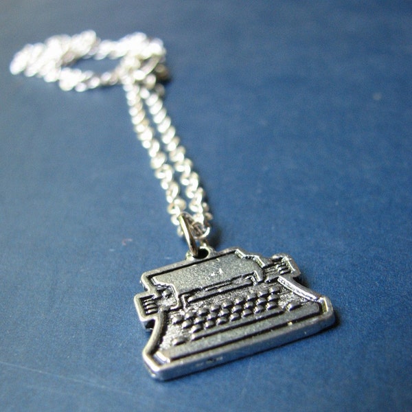 SALE typewriter necklace - LAST ONE
