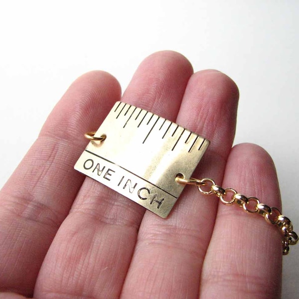one inch ruler bracelet - hair stylists friend jewelry