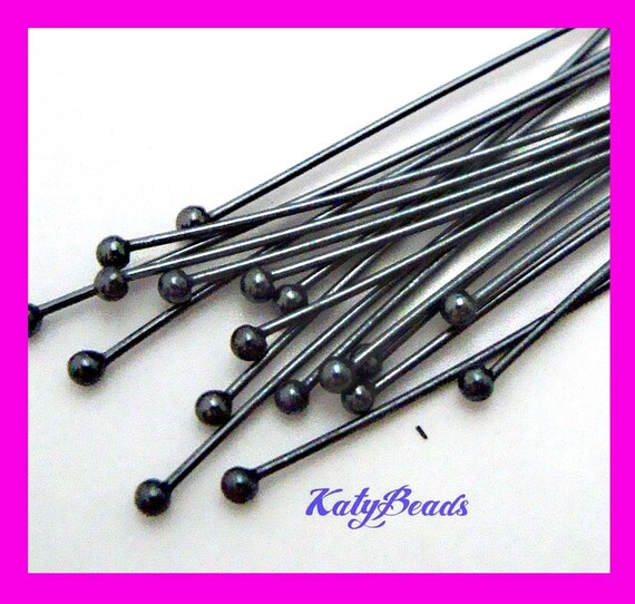 100pcs solid Sterling Silver 26 gauge wire ball Head pin Headpins wholesale F69