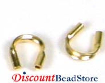 0.021&quot; 0.030&quot; 0.045&quot; inches 14k yellow Gold Filled Wire Guardian Protector up to  24  21 18 gauge wire GF15 GF16 GF17
