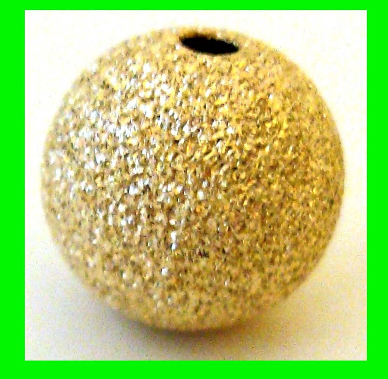 2mm 3mm 4mm 5mm 6mm 7mm 8mm 10mm 12mm 14k yellow gold filled stardust star dust seamless round bead spacer gs20 image 5