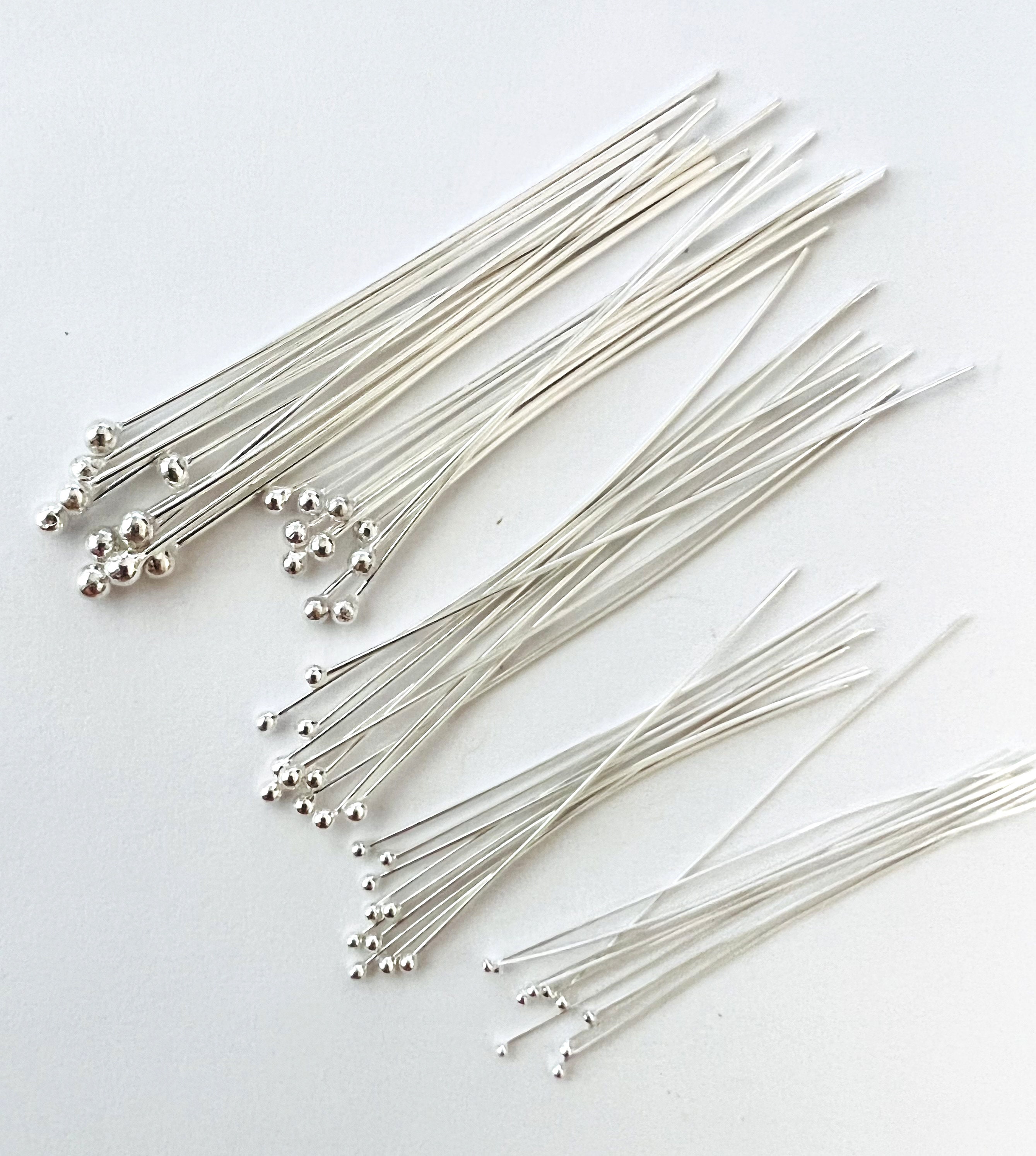 200Pcs 21Ga T-Pins Gold Finished 1.5-Inch Head Pins