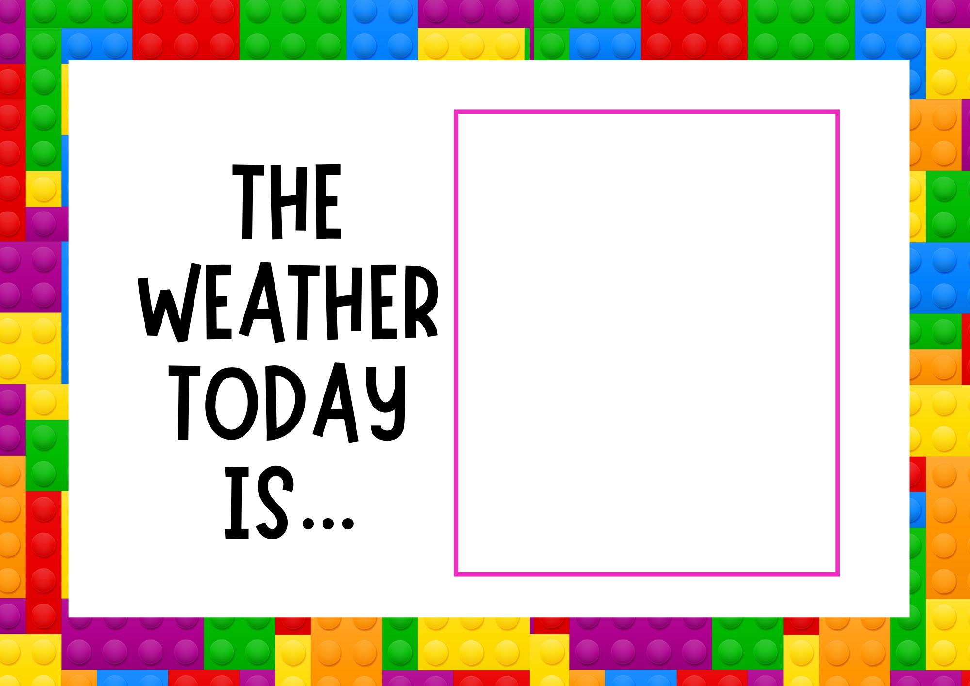 Weather Flashcards | Printable Learning Cards for Preschool (digital ...