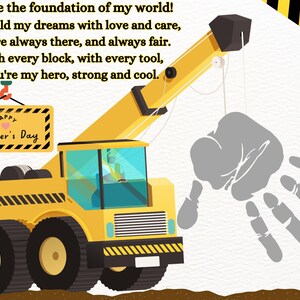 Cartão de Construção com Impressão de Mão para o Dia das Mães com Poema + Colorir Grátis, PNG para Imprimir, Artesanato Grátis, Cartões para o Dia das Mães, Presentes para a Mãe, PNG para Professora