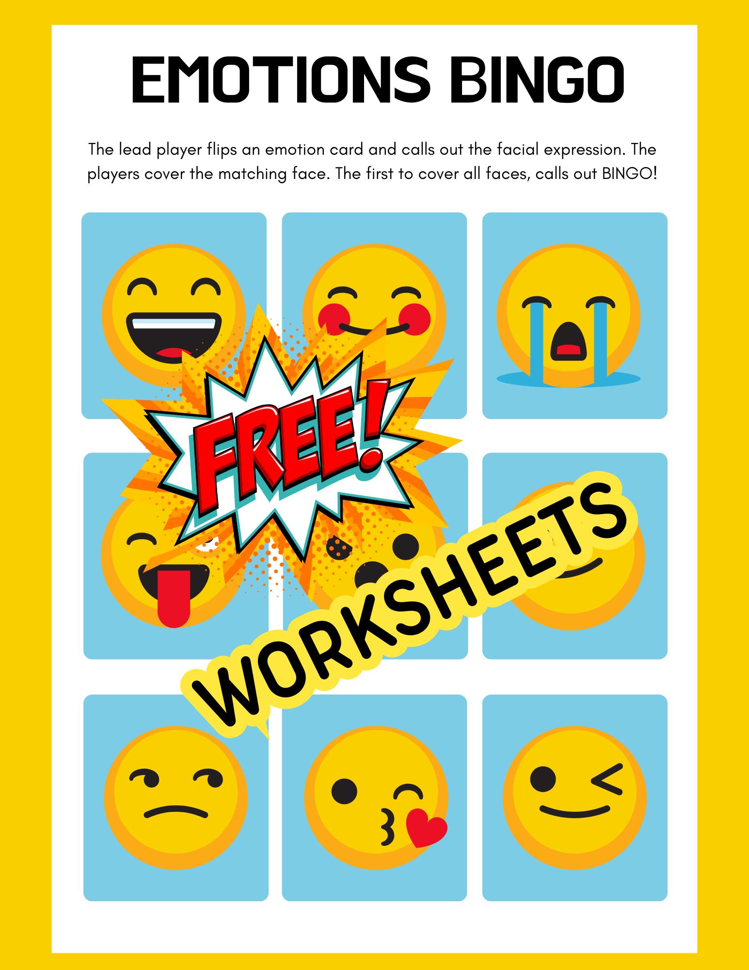 Kids Emotion Flashcards – 32 Printable Feelings Cards (digital Download ...