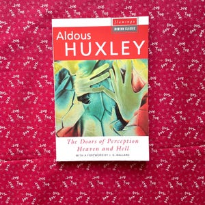 Les portes de la perception - Livre de poche vintage d&#39;Aldous Huxley.