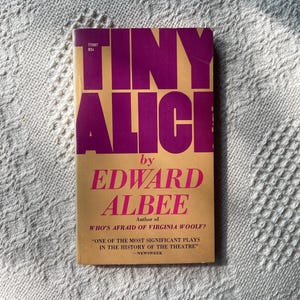 Tiny Alice - Edward Albee broché vintage