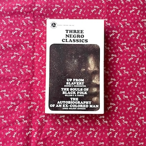 Three Negro Classics - vintage paperback book.