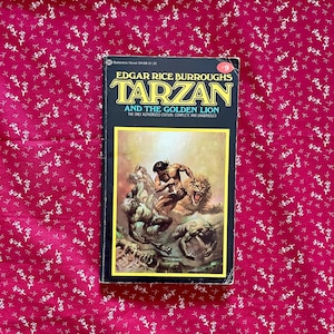 Edgar Rice Burroughs Tarzan #9 - vintage paperback fantasy book