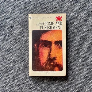 Crime And Punishment - Fyodor Dostoevsky vintage paperback book